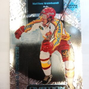 1999-00 UD CHL Ovation Mattias Weinhand