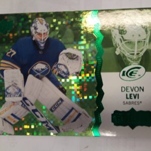 2023-24 UD ICE rookie Devon Levi