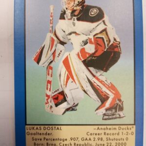 2022-23 UD Parkhurst Champions Lukas Dostal mini