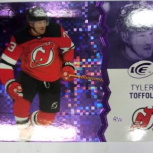 2023-24 UD ICE Tyler Toffoli purple