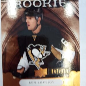 2008-09 UD Artifacts Rookie Ben Lovejoy