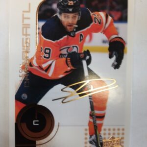 2022-2023 Upper Deck MVP Bronze Sign Leon Draisaitl