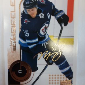 2022-2023 Upper Deck MVP Bronze Sign Mark Scheifele