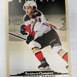 2022-23 UD Parkhurst Champions Rookie Brayden Tracey