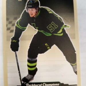 2022-23 UD Parkhurst Champions Rookie Frederik Karlstrom