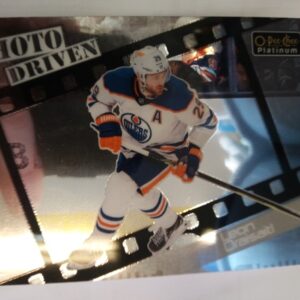 2023-24 O-Pee-Chee Photo Driven Leon Draisaitl