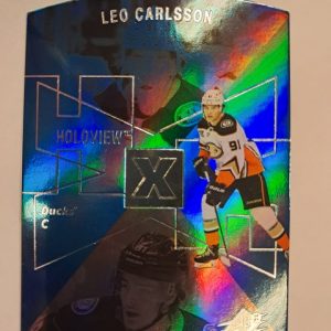 2023-24 UD Extended Series Holoview X Leo Carlsson