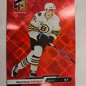 2023-24 UD Extended Series HoloGrFX Matthew Poitras