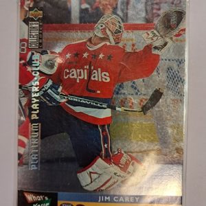 1995-96 Collector's Choice Platinum Players Club Jim Carey