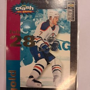 1995-96 Collector's Choice You Crash The Game Feb.28 GOLD Jason Arnott