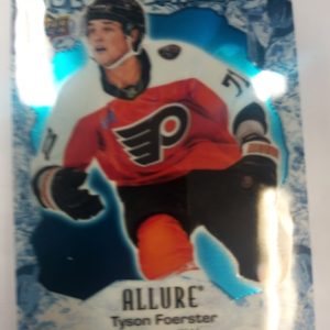 2023-24 UD Allure Iced Breakaway Tyson Foerster