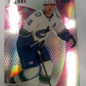 2023-24 UD Allure Color Flow Pink Lemonade Elias Pettersson