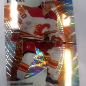 2023-24 UD Allure Color Flow Orange Slice Blake Coleman