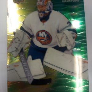 2023-24 UD Allure Color Flow Yellow-Green Ilya Sorakin