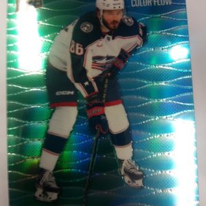 2023-24 UD Allure Color Flow Green-Blue Kirill Marchenko