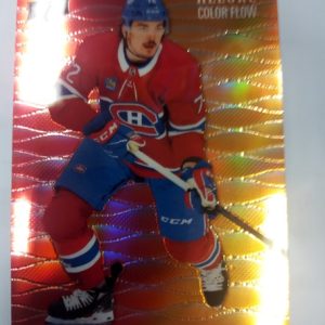 2023-24 UD Allure Color Flow Red-Orange Arber Xhekaj