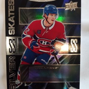 2023-2024 Upper Deck Extended Silver Skates Cole Caufield