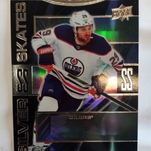 2023-2024 Upper Deck Extended Silver Skates Leon Draisaitl