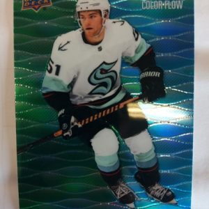 2023-2024 Upper Deck Allure Color Flow Green-Blue Shane Wright