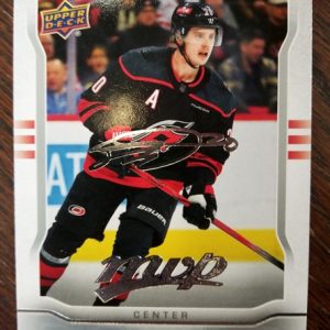 2024-25 UD mvp sign Sebastian Aho