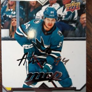 2023-24 UD mvp signature Alexander Barbanov