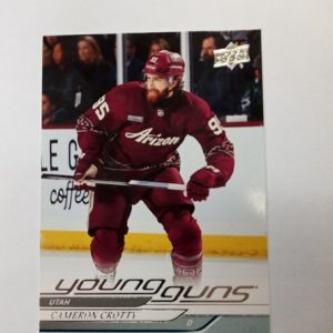 2024-25 UD series 1 young guns Cameron Crotty