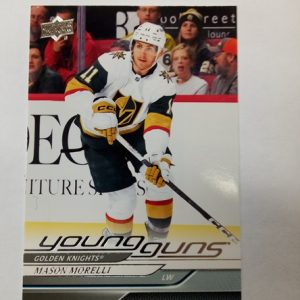 2024-25 UD series 1 young guns Mason Morelli