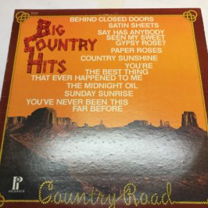 LP Big Country Hits - Country Road, 1973 (K)