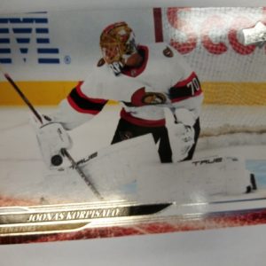 2024-25 UD Series 1 Joonas Korpisalo