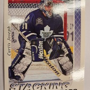 1999 Victory Stacking the Pads Curtis Joseph
