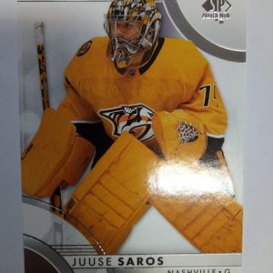 2023-2024 Upper Deck SP Authentic Juuse Saros