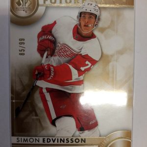 2023-2024 Upper Deck SP Authentic Future Watch Simon Edvinsson /99