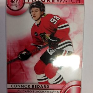 2023-2024 Upper Deck SP Authentic Future Watch red Connor Bedard