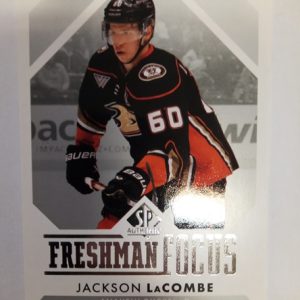 2023-2024 Upper Deck SP Authentic Freshman Focus Jackson LaCombe