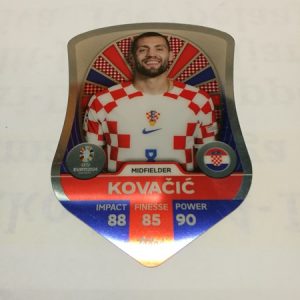 2024 Topps Match Attax Euro 2024 Chrome Shield Mateo Kovacic (K)