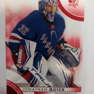 2023-2024 Upper Deck SP Authentic Limited red Jonathan Quick