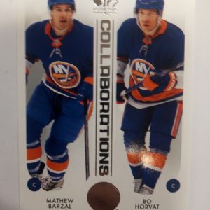 2023-2024 Upper Deck SP Authentic Collaborations Barzal/Horvat