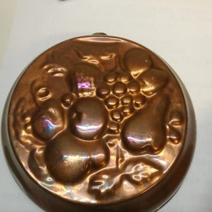 Kupari "hedelmät" vuoka/seinäkoriste (K)