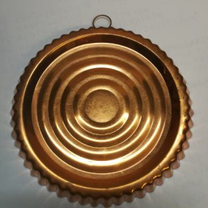 Pyöreä Kupari koristevuoka (K)