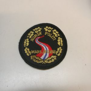 Norsk Politi - Marsjklubb -vaatemerkki (K)