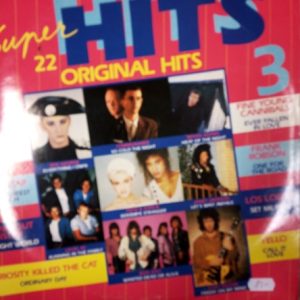LP Super hits 3 original hits 2 LP:tä
