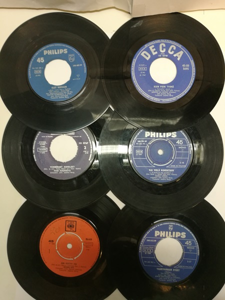 LP 6kpl sekalaisia Jaakko Borg:n tuottamia/ohjaamia levyjä (K)