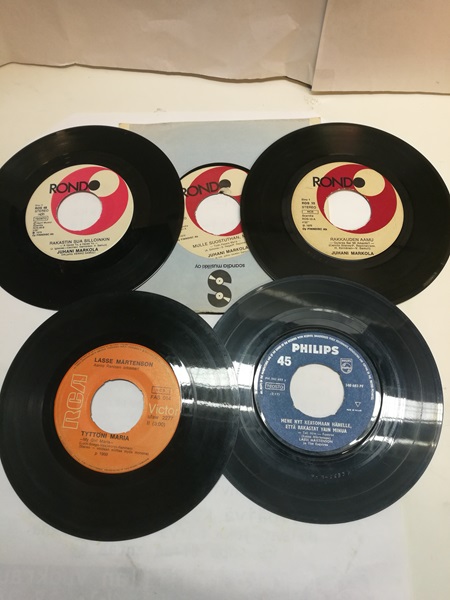 LP 5kpl sekalaisia levyjä, Lasse Mårtenson/Juhani Markola (K)