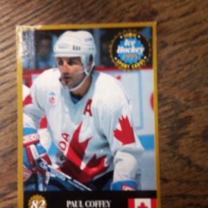 1995-1996 semic ice hockey cards Paul Coffey