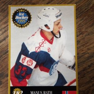 1995-1996 semic ice hockey cards Manus Rath