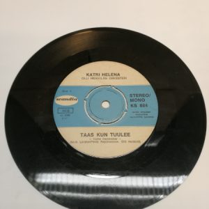 LP single: Katri Helena - Taas kun tuulee/Karkkimies (K)