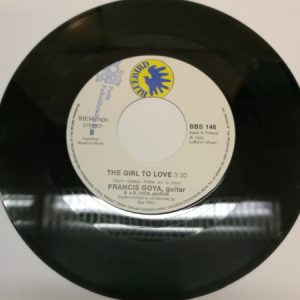 LP single: Francis Goya - The Girl to love/Only love, 1986 (K)