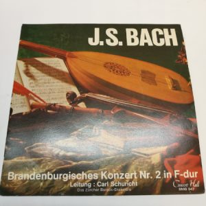 LP single: J.S.Bach - Brandenburgisches Konzert Nr.2 in F-dur (K)