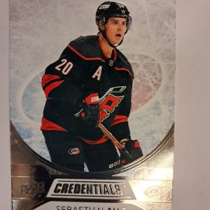 2021-22 Upper Deck Credentials Sebastian Aho