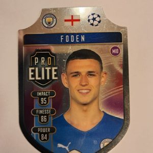 2023-24 Topps Match Attax CL Pro Elite Shield Foden